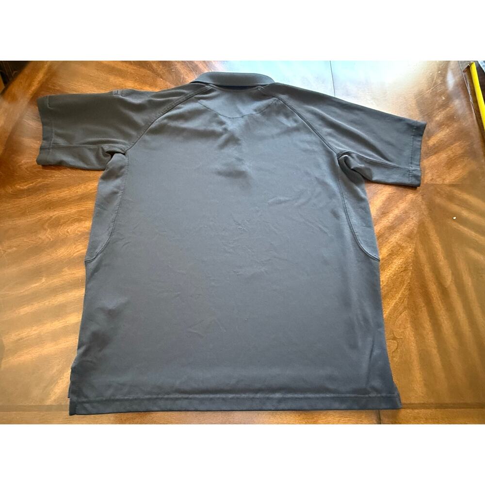 5.11 Tactical Mens Performance Short Sleeve Polo Shirt Large Gray Golf Hiking - Picture 2 of 9